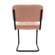 Kick Yves Tubular Frame Chair - Pink