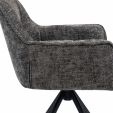 Kick swivel chair Luc - Dark Grey