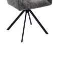 Kick swivel chair Luc - Dark Grey