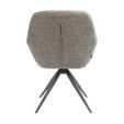 Kick swivel chair Abel - Dark Grey
