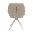 Kick swivel chair Abel - Taupe
