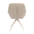 Kick swivel chair Abel - Taupe