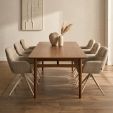 Kick swivel chair Abel - Taupe