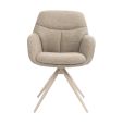 Kick swivel chair Abel - Taupe