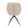 Kick swivel chair Abel - Taupe