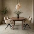 Kick swivel chair Abel - Taupe