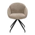 Kick swivel chair Aiko - Beige