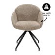 Kick swivel chair Aiko - Beige