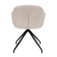 Kick swivel chair Aiko - Crème