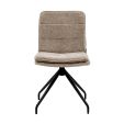 Kick swivel chair Aron - Taupe