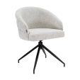 Kick swivel chair Ava - Grey