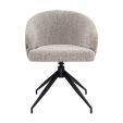 Kick swivel chair Ava - Taupe