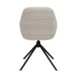 Kick swivel chair Jule - Champagne