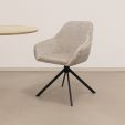 Kick swivel chair Jule - Beige