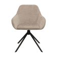 Kick swivel chair Jule - Beige
