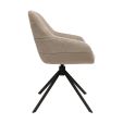 Kick swivel chair Jule - Beige