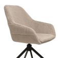 Kick swivel chair Jule - Beige