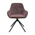 Kick swivel chair Jule - Purple