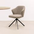 Kick swivel chair Liz - Taupe