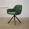 Kick swivel chair Luc - Green
