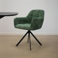 Kick swivel chair Luc - Green