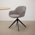 Kick swivel chair Matt - Grey
