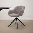 Kick swivel chair Matt - Grey