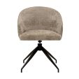 Kick swivel chair Merle - Beige