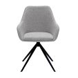 Kick swivel chair Mex - Grey