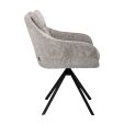 Kick swivel chair Milan - Grey