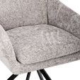 Kick swivel chair Milan - Grey