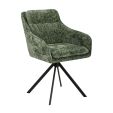 Kick swivel chair Milan - Green