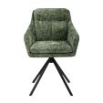 Kick swivel chair Milan - Green