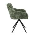 Kick swivel chair Milan - Green