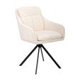 Kick swivel chair Milan - Crème