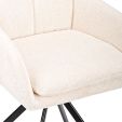 Kick swivel chair Milan - Crème
