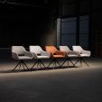 Kick swivel chair Miyo - Grey