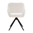 Kick swivel chair Miyo - Champagne