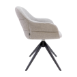 Kick swivel chair Noel - Grey
