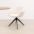 Kick swivel chair Noel - Champagne