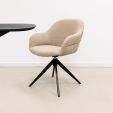 Kick swivel chair Noel - Taupe