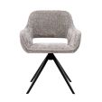 Kick swivel chair Nori - Grey