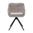 Kick swivel chair Nori - Grey