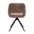 Kick swivel chair Nori - Taupe
