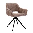 Kick swivel chair Nori - Taupe