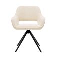 Kick swivel chair Nori - Crème