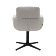 Kick swivel chair Noud - Grey