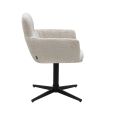 Kick swivel chair Noud - Champagne