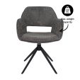 Kick swivel chair Owen - Dark Grey