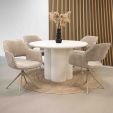 Kick swivel chair Owen - Beige
